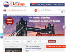 Tablet Screenshot of dolphinhotel.co.uk